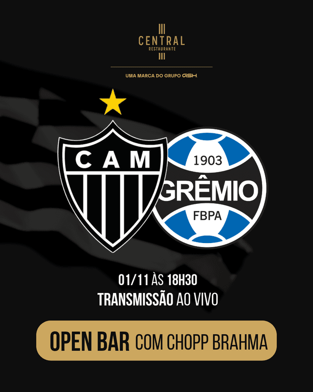 Transmissão Atlético-MG x Grêmio 